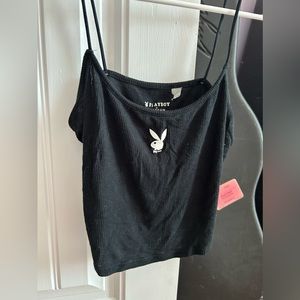 Playboy black tank